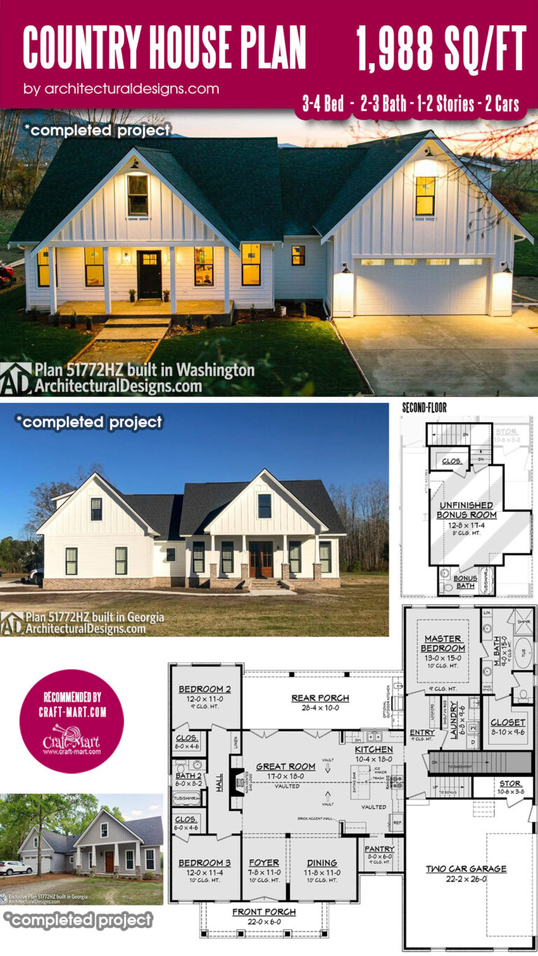 Modern Country House Plans that People Actually Built - Craft-Mart