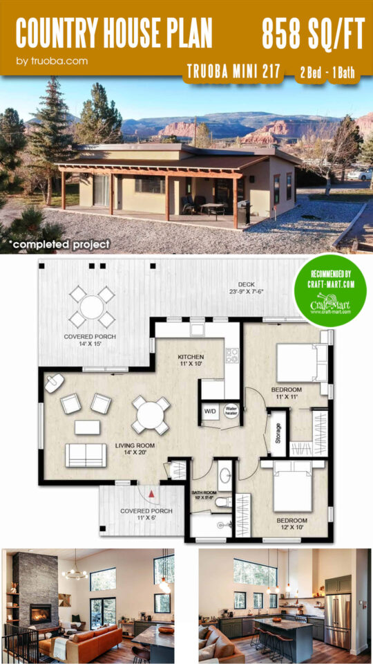Modern Country House Plans that People Actually Built - Craft-Mart