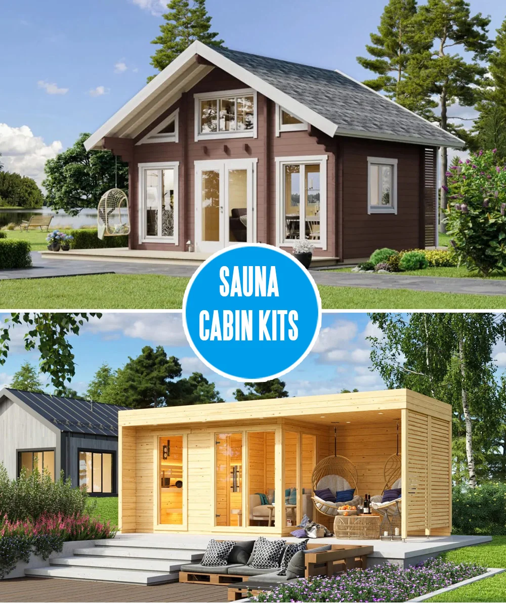 Small Sauna Cabin Kits