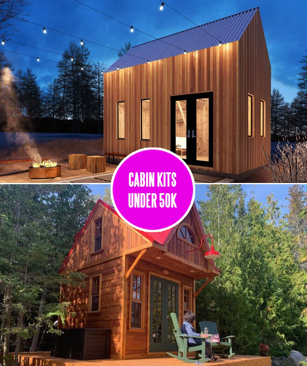 Collection of SMall Cabin Kits for under $50K