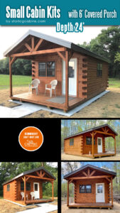 Small Cabin Kits from StarLogCabins