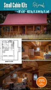 small log cabin kits