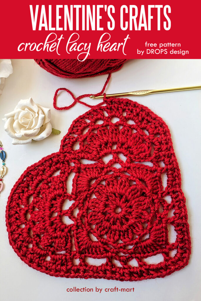 Valentine's Crafts: Crochet Heart