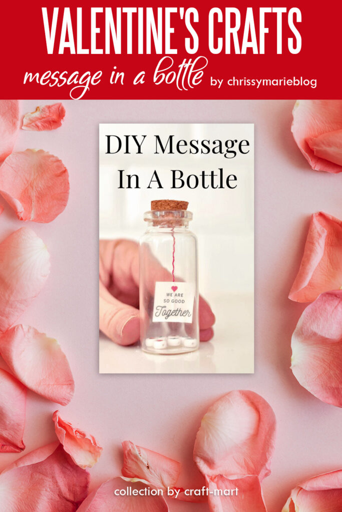 Valentine's Craft: Message in a Bottle