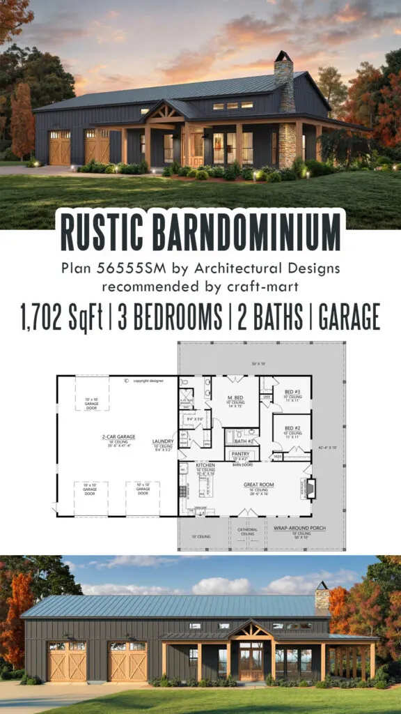 A Small Rustic Barndominium