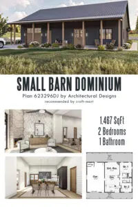 Small Yet Spacious Barndominium