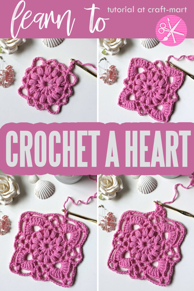 Crochet Heart Tutorial - Craft-Mart