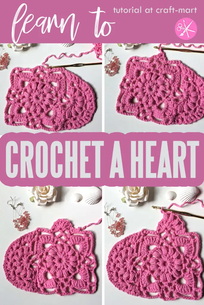 how to crochet a vintage heart