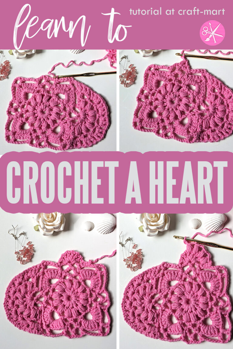 Crochet Heart Tutorial - Craft-Mart