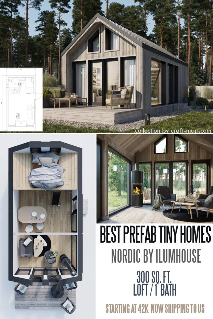 Nordic Prefab Tiny Home by ILUMHOUSE