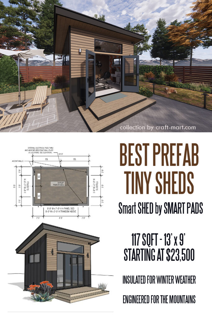 217 sqft Smart Shed by SMART PODS