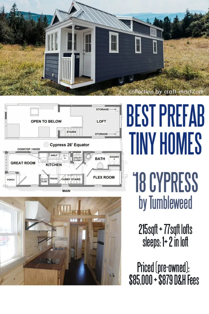 pre-owned tiny homes on wheels for sale