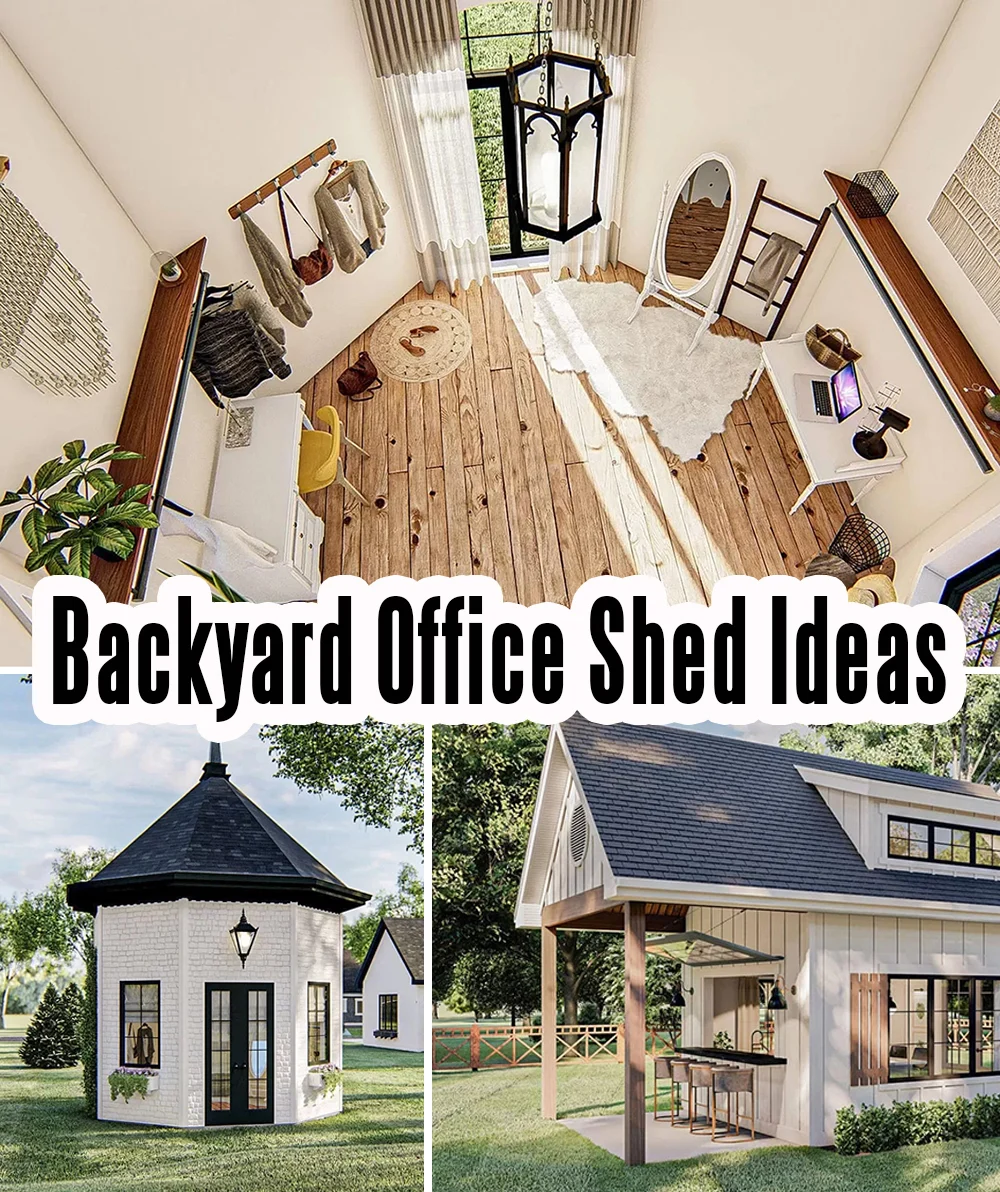 backyard office shed ideas