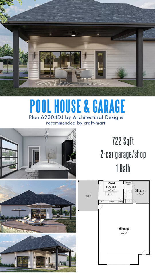 16 Pool House Plans: Modern Designs and Ideas - Craft-Mart