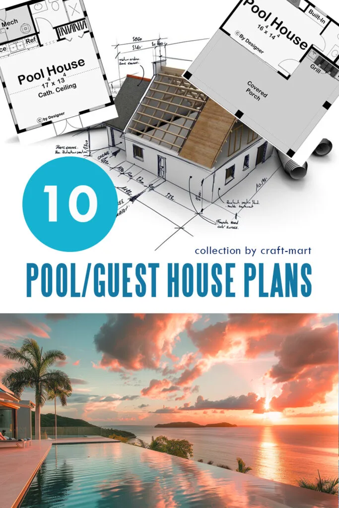 10 Trending Pool House Plans & Design Ideas
