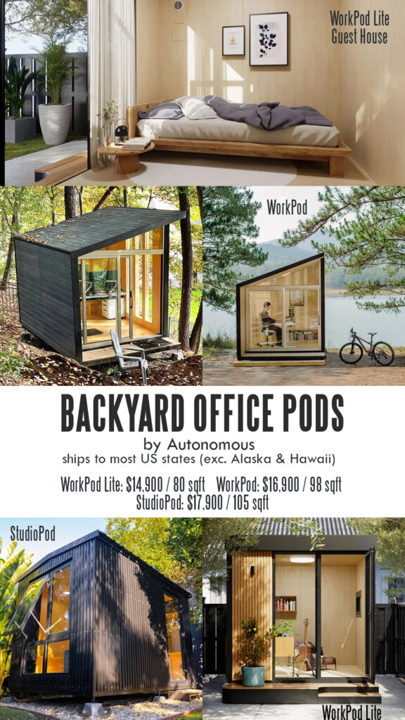 Plug-and-Play Backyard Office Pod