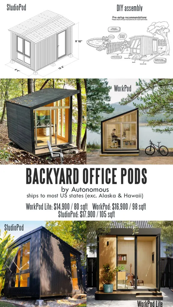 prefab backyard office Pod