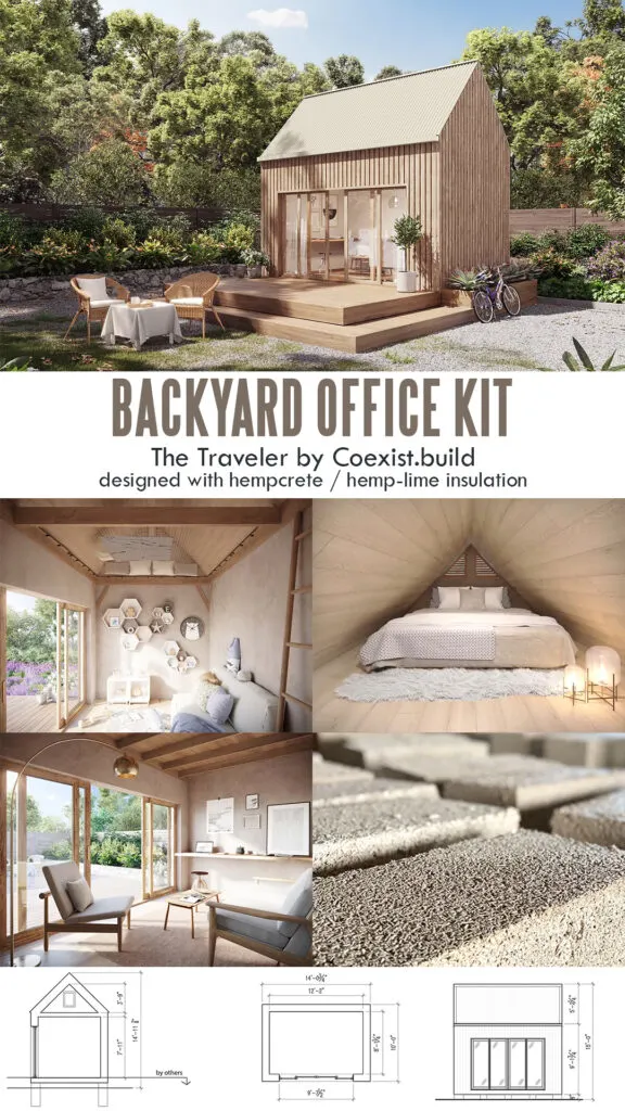 Backyard office kit by Coexist