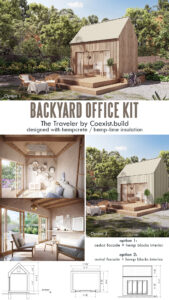 Backyard Office Kit (or Plans) by Coexist