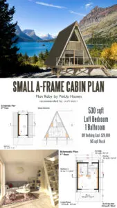A-Frame Cabin with Loft Ruby