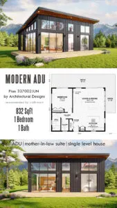 A Modern Single Level Accessory Dwelling Unit
