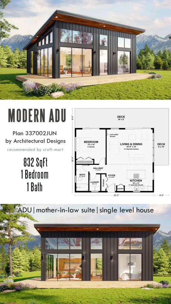  A Modern Single Level ADU