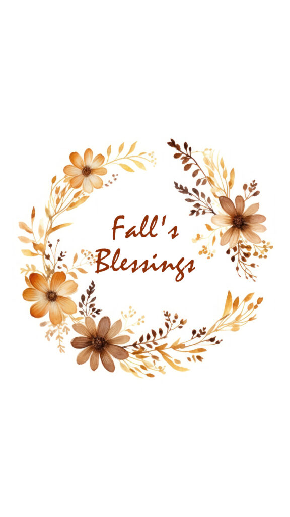 Fall's Blessings - 85+ Short Sayings for Fall DIY crafts, art journals, etc