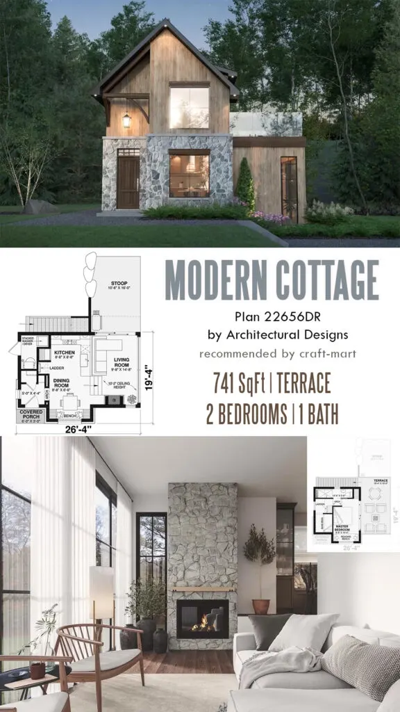  Compact Modern Cottage