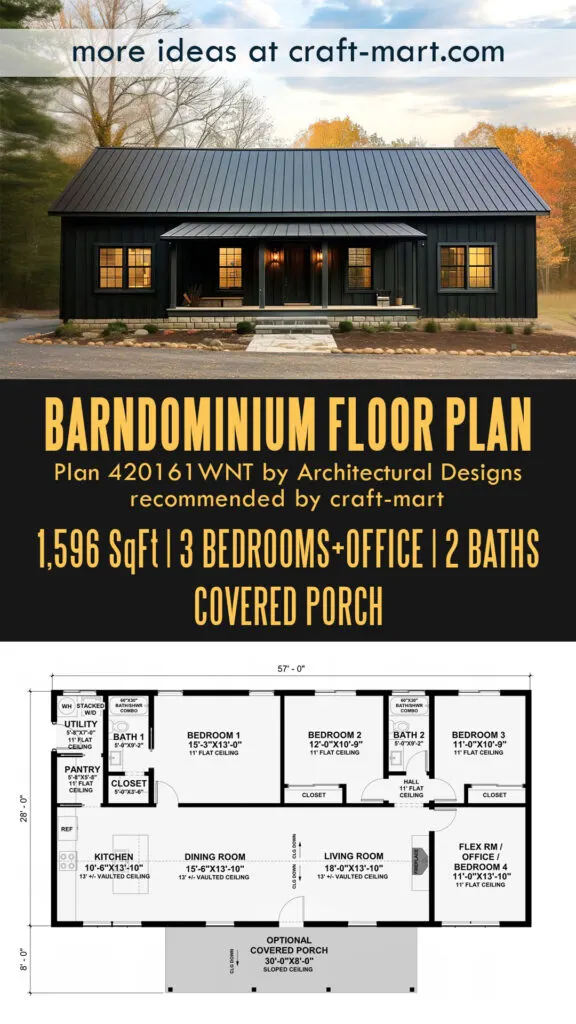 3-bedrooms Barndo