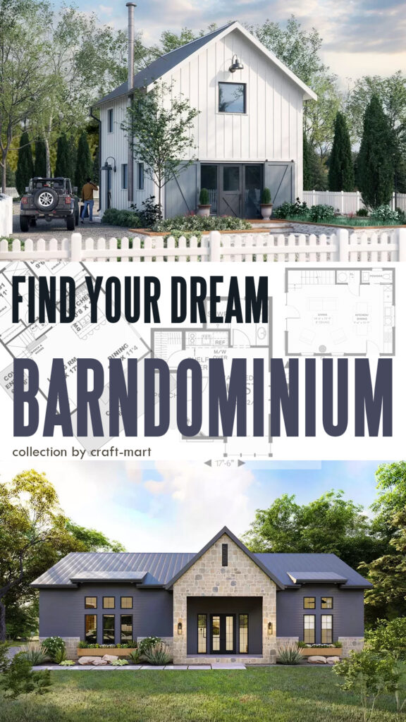 2-3 bedroom barndominium house plans