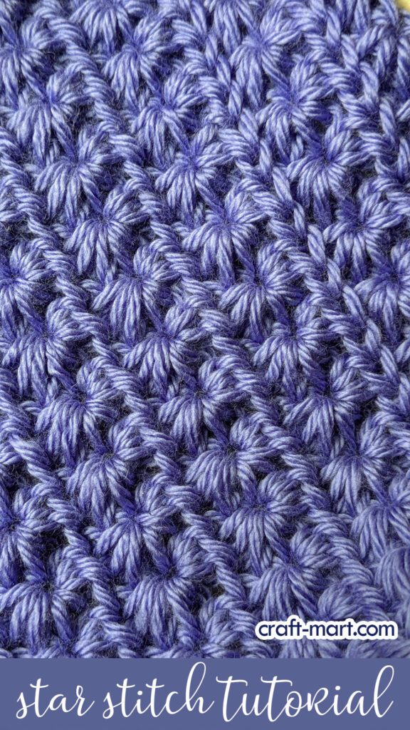 star stitch variations for newborn crochet baby blanket