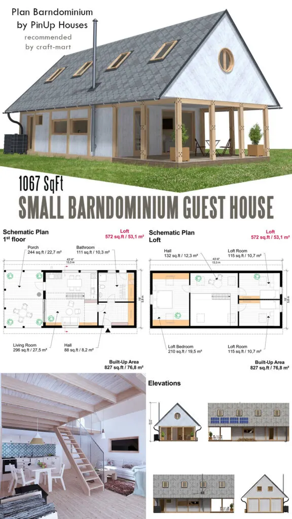 mini barndominium