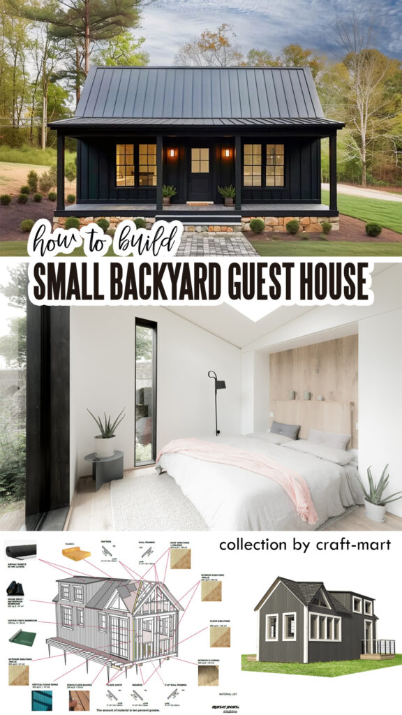 how to build a small guest house