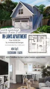 484 Sq. Ft. ADU with Open Floor Plan