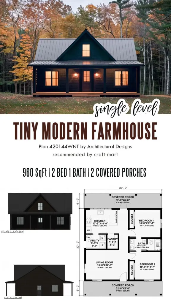 Tiny Modern Farmhouse