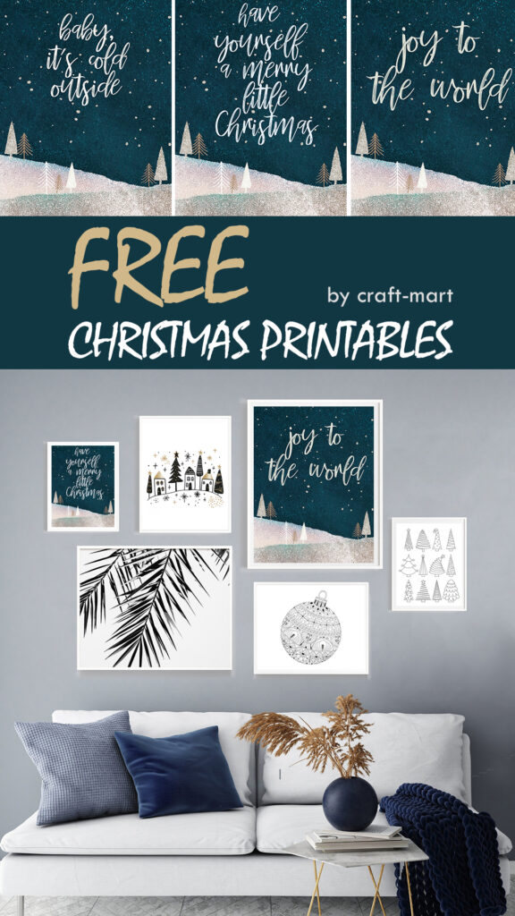 FREE Christmas printables