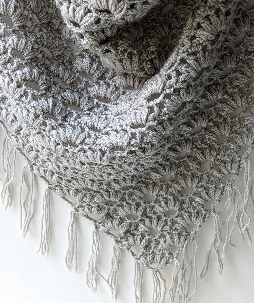 crochet shawl free pattern