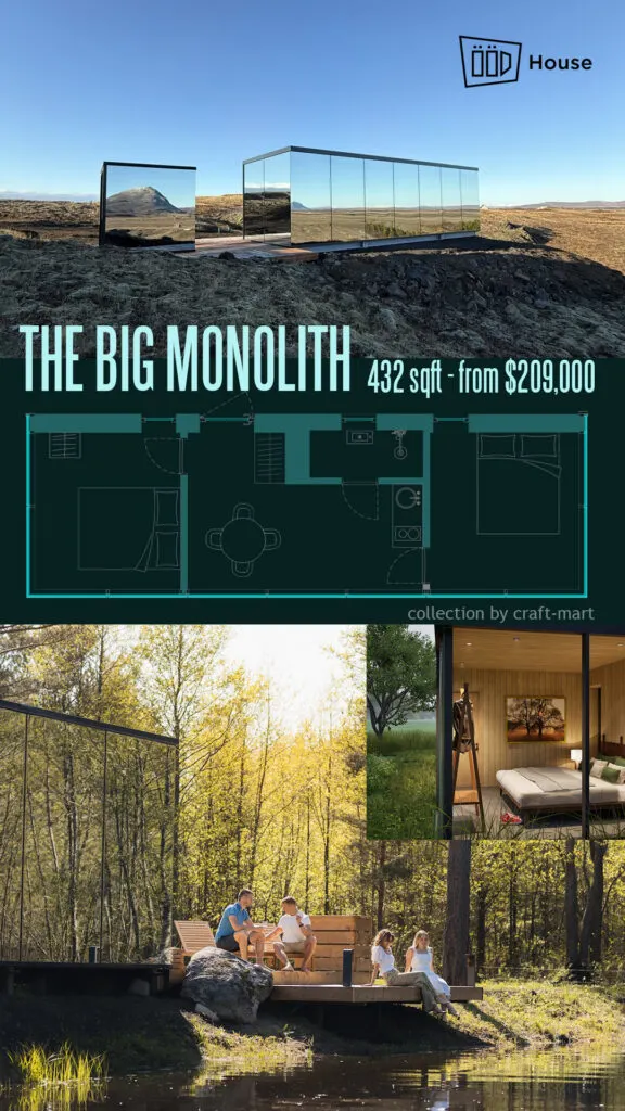 The Big Monolith prefab by ÖÖD