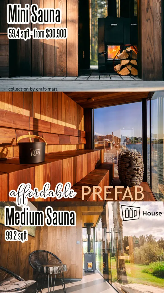 Nordic Mini Sauna Prefab