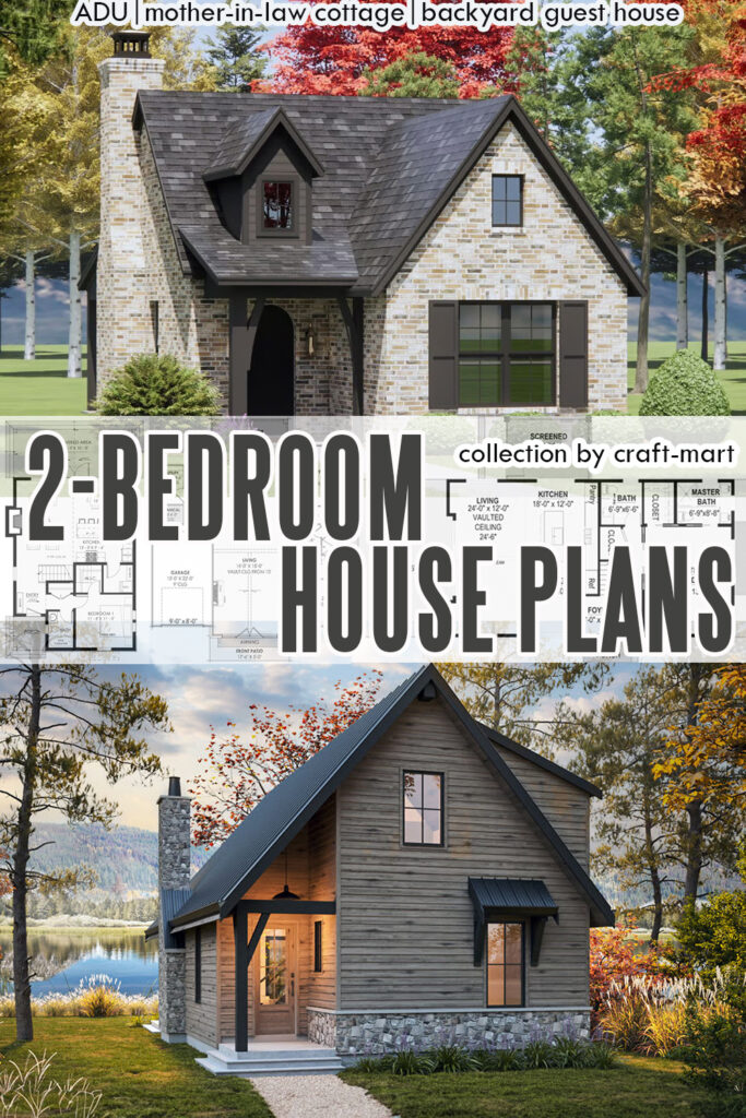 12 2-bedroom house plans