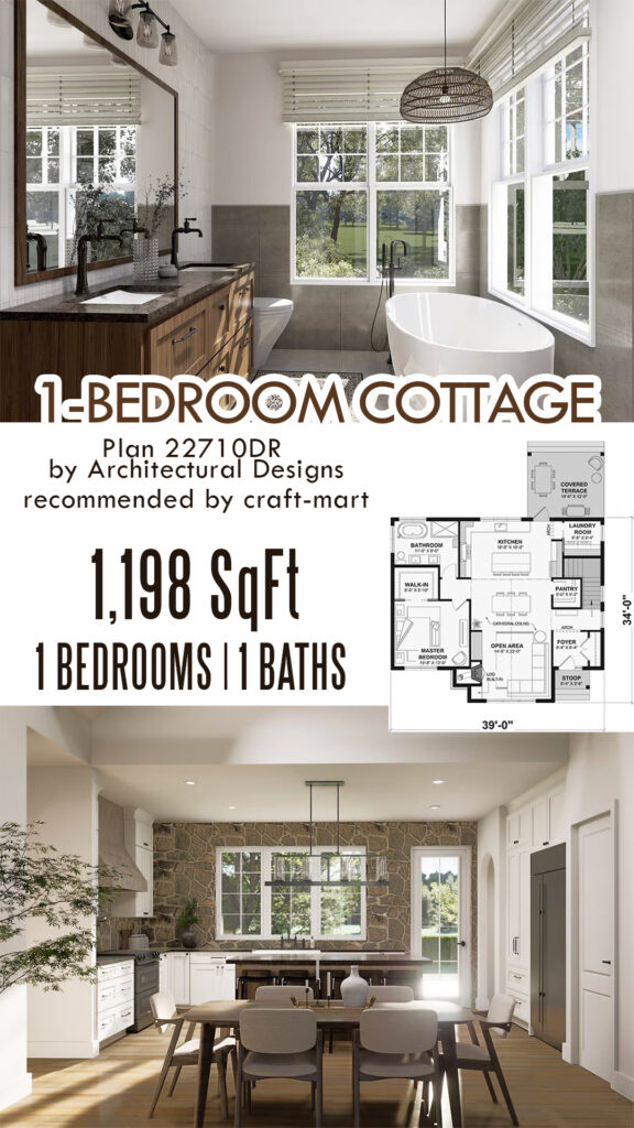Cozy 1-Bedroom Cottage