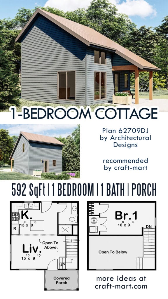 592 SqFt Small House Plan