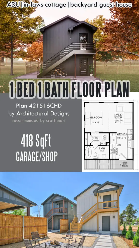 418 sqft ADU