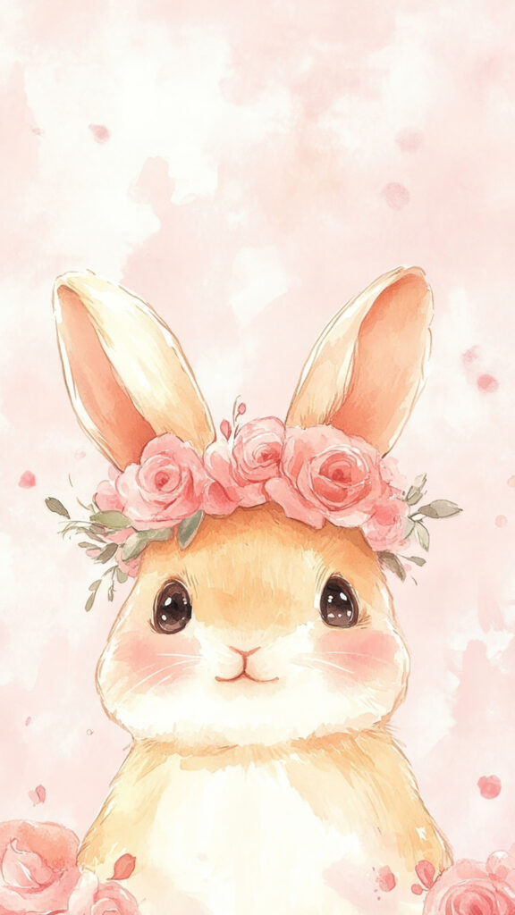 Cute Easy Easter Bunny Drawing