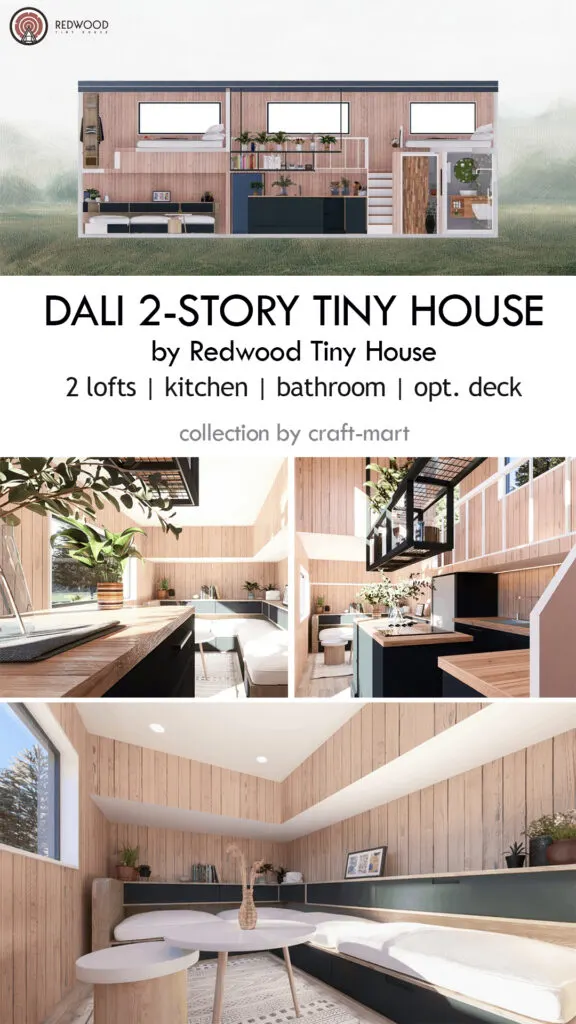 Dali two-story tiny house