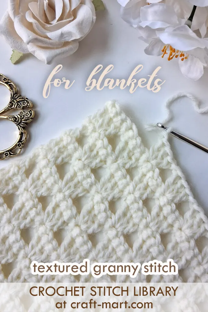 textured granny stitch