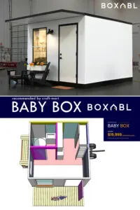 affordable prefab home BABY BOX