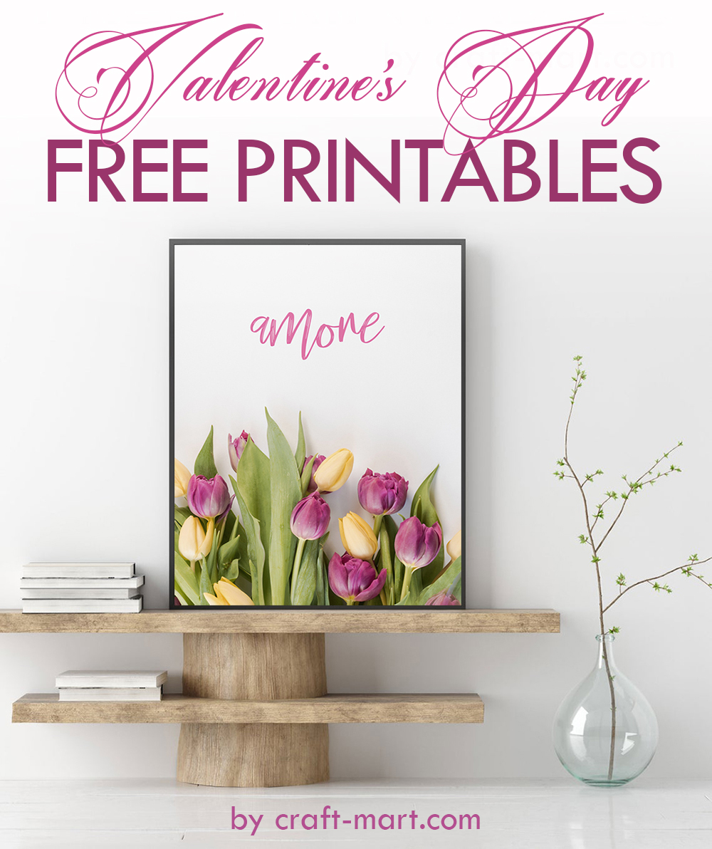 free valentine printables pdf