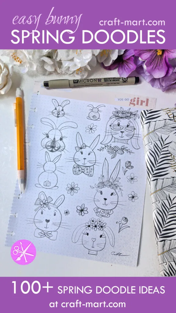 Easy Bunny Doodles