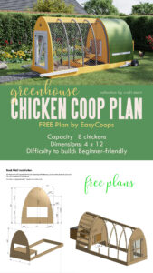 Greenhouse Chicken Coop Idea